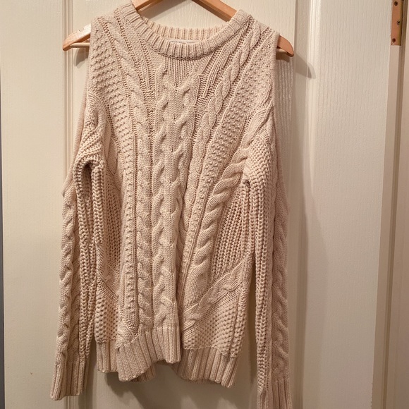 Endless Rose cold shoulder chunky sweater S - Picture 1 of 4